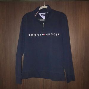Navy Blue Tommy Hilfiger Sweater - Size M